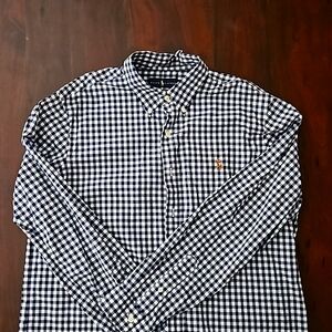 Ralph Lauren Mens L Button Down
